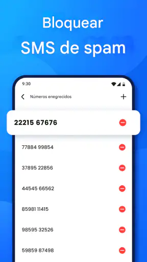 Aplicativo de mensagens SMS screenshot