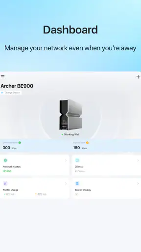Aplicativo Tether TP-LINK screenshot