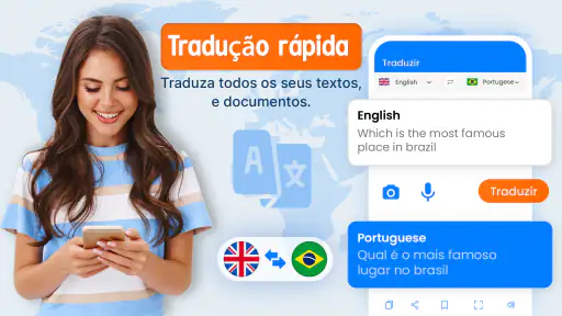 Aplicativo tradutor de idiomas screenshot