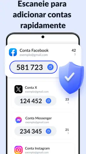 App Autenticador - SafeAuth screenshot