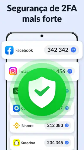 App Autenticador - SafeAuth screenshot