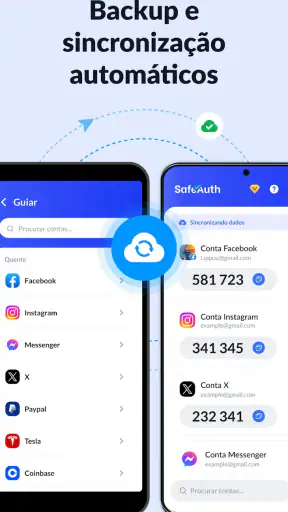 App Autenticador - SafeAuth screenshot