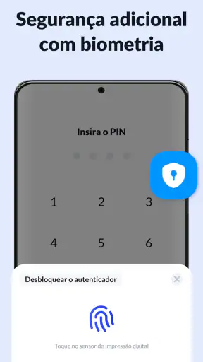 App Autenticador - SafeAuth screenshot