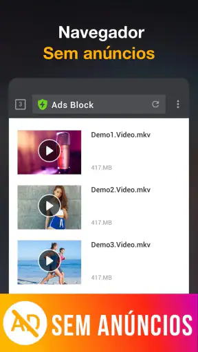 App Baixador de Vídeos em HD screenshot