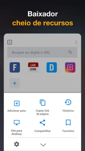 App Baixador de Vídeos em HD screenshot