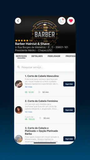 AppBarber: Cliente screenshot