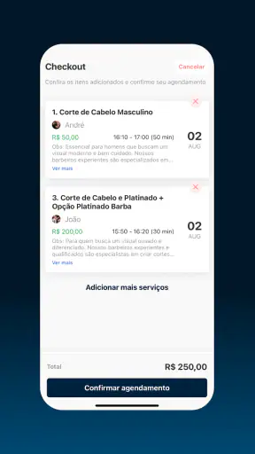AppBarber: Cliente screenshot
