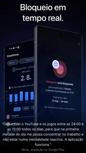 AppBlock Bloqueie Apps e Sites screenshot
