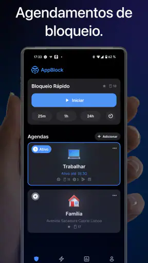 AppBlock Bloqueie Apps e Sites screenshot