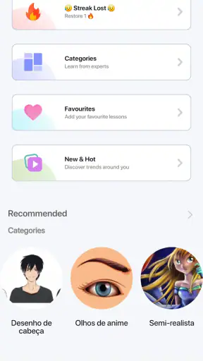 Aprenda a desenhar anime screenshot