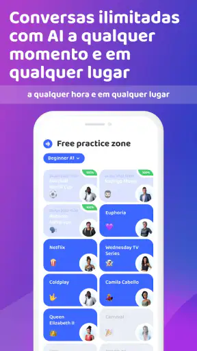 Aprenda e fale inglês Praktika screenshot