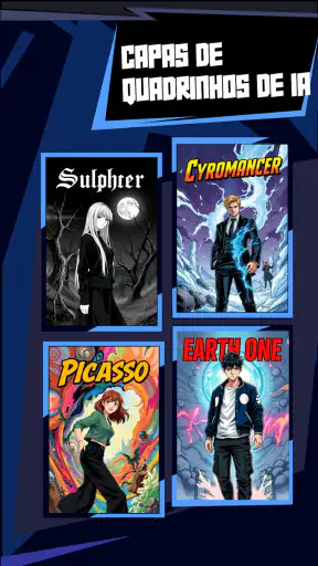 ArcStory - AI Comic generator screenshot