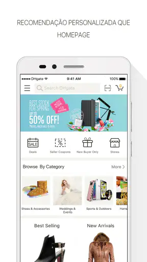 Armazéns DHgate-online screenshot
