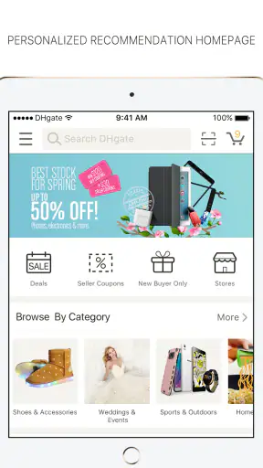 Armazéns DHgate-online screenshot