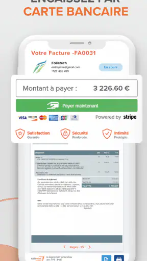 Artinove, Devis Facture facile screenshot