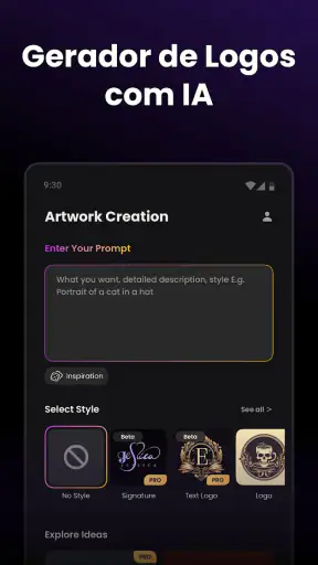 Arvin® - AI Logo Maker screenshot