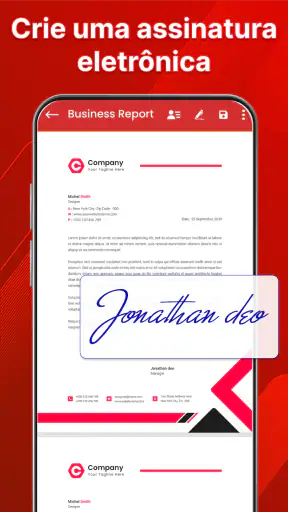 Assinar Documento PDF: Editar screenshot
