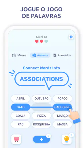 Associations: Jogo de Palavras screenshot