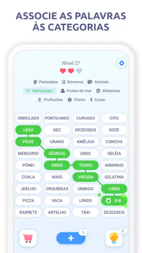 Associations: Jogo de Palavras screenshot