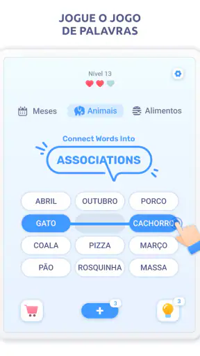 Associations: Jogo de Palavras screenshot