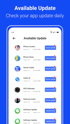 Atualizar Software screenshot