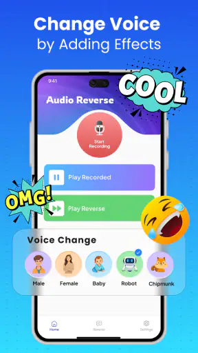 Áudio Invertido: Audio Reverse screenshot