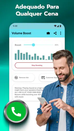 Aumentador de Volume screenshot