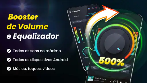 Aumentar volume do celular screenshot