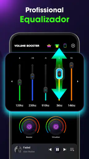 Aumento de Volume: Equalizador screenshot