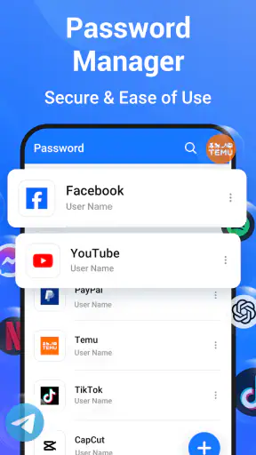 Autenticador: 2FA e Senha screenshot