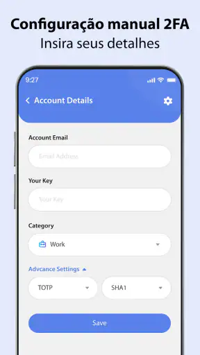 Autenticador de Telefone – 2FA screenshot