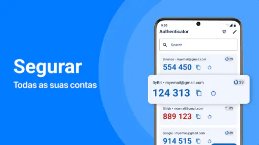 Authenticator screenshot