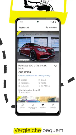 AutoScout24 Schweiz screenshot