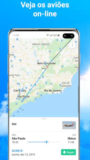 Aviões ao Vivo - Radar de Voos screenshot