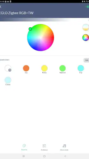 AwoX HomeControl screenshot
