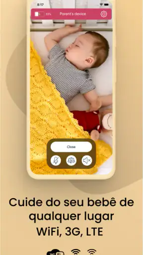 Babá Eletrônica Saby. 3G vídeo screenshot