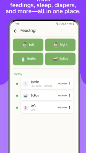 Baby Tracker + | Feed, Sleep screenshot