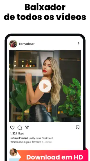 Baixador de Todos os Vídeos screenshot