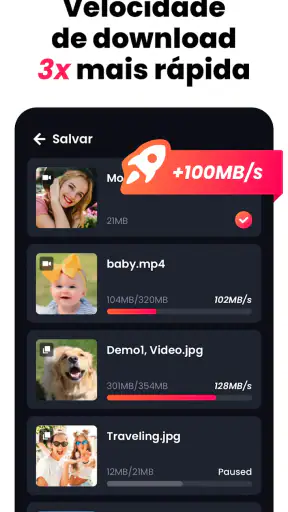 Baixador de Todos os Vídeos screenshot