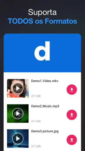Baixador de todos os vídeos ,V screenshot