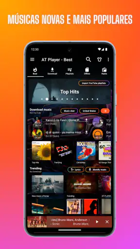Baixador e reprodutor de MP3 screenshot