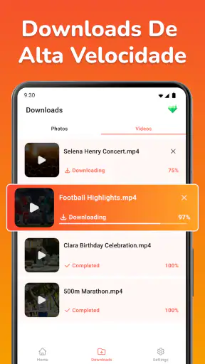 Baixador vídeos: Salvar vídeo screenshot