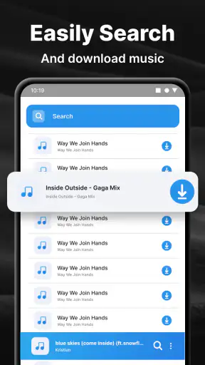 Baixar música screenshot