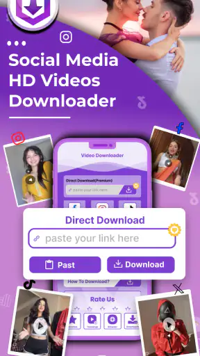 Baixar Vídeo Rápido Salvar screenshot