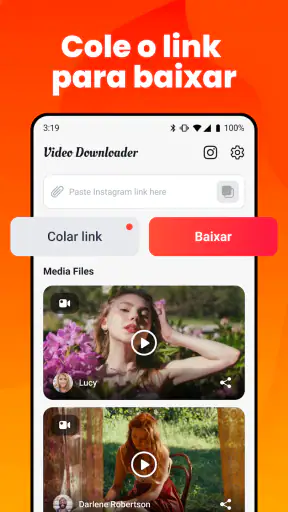 Baixar Vídeos do Instagram screenshot