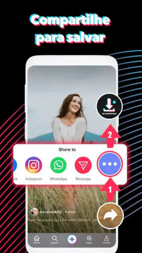Baixar videos sem marca d'água screenshot