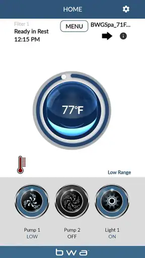 Balboa Worldwide - Spa Control screenshot