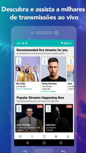 Bandsintown Concerts screenshot