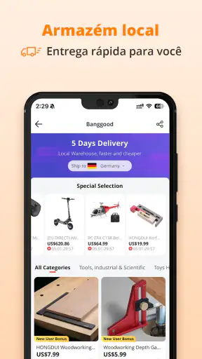 Banggood - Compra Online screenshot