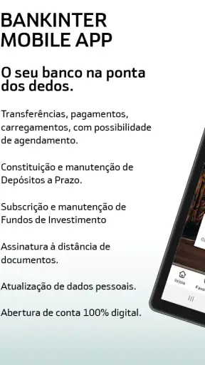Bankinter Portugal screenshot